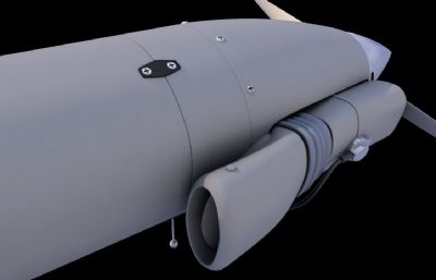 Scan Eagle扫描鹰无人机3dmax模型
