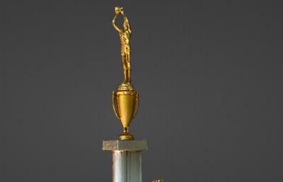NBA总冠军赛官方奖杯FBX模型