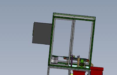 PPY零件尺寸检测机solidworks模型