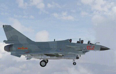 中国空军歼10SJ10S猛龙战斗机