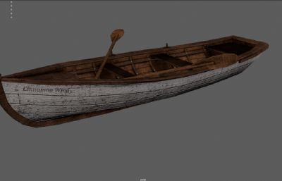 旧木船,救生船,独木舟