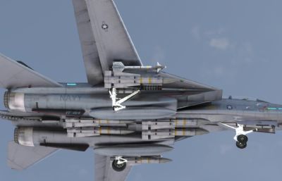 F14战斗机,超音速多用途舰载战斗机,带驾驶舱