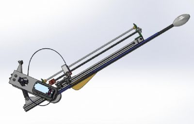 弓箭自动发射装置solidworks模型