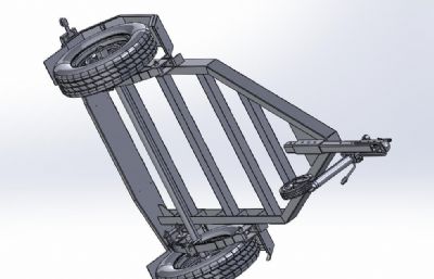 拖车框架结构