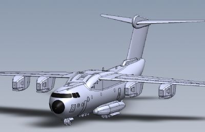 A400M运输机sldprt模型