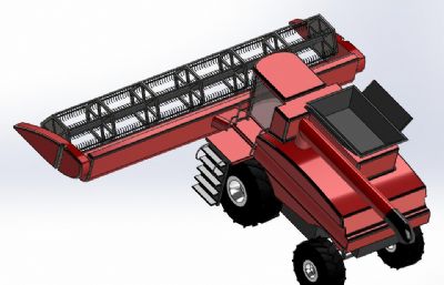 联合收割机模型