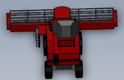 联合收割机模型