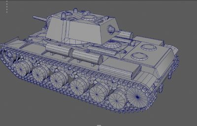 kv-8坦克,中型坦克,苏联坦克