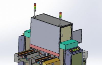 SMT缓存机solidworks模型