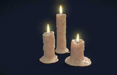 燃烧的蜡烛,烛光晚餐游戏道具