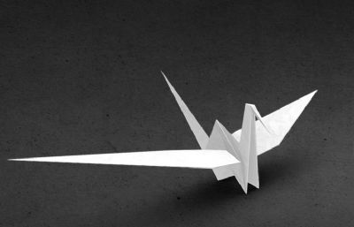 千纸鹤折纸,折纸纸鹤,祈愿纸鹤