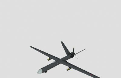 猎户座攻击无人机OBJ模型