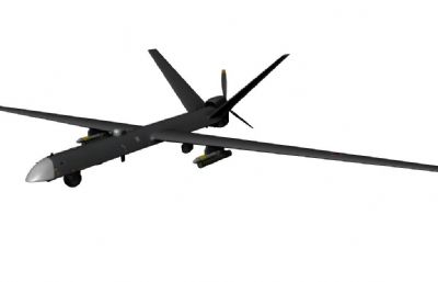 猎户座攻击无人机OBJ模型