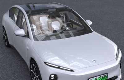 蔚来et5新能源汽车max模型