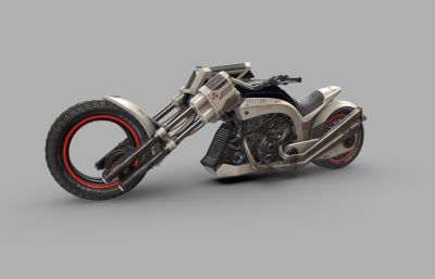 科幻概念摩托车,酷炫机车