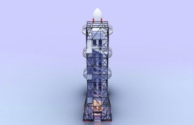 火箭发射架,航空航天发射场,塔架