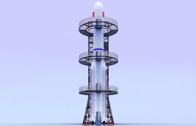 火箭发射架,航空航天发射场,塔架
