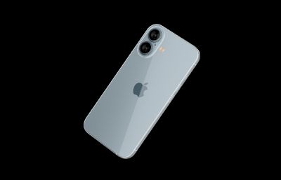 苹果 iPhone 16概念机C4D模型