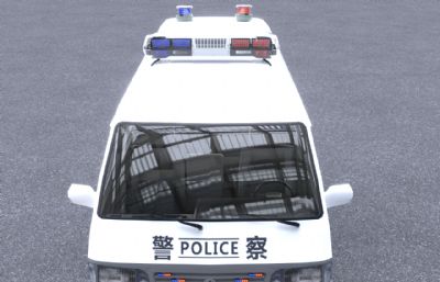 海狮面包警用车