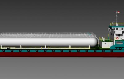 液化石油气运输船rhino模型
