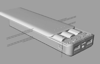 充电宝rhino7模型