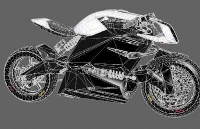 机车,摩托车3dmax模型