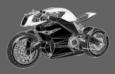 机车,摩托车3dmax模型