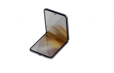 HUAWEI华为Pocket 2折叠屏手机,C4D旗舰机模型