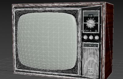 复古旧电视
