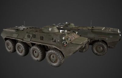 BTR-80俄罗斯装甲车