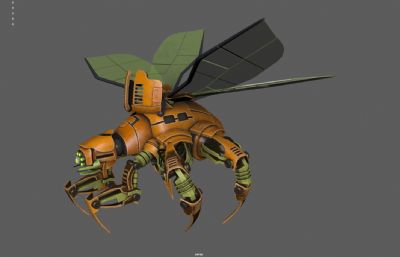 机械蜜蜂,飞行机器人,仿生机械昆虫