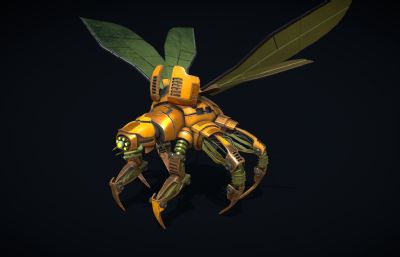机械蜜蜂,飞行机器人,仿生机械昆虫