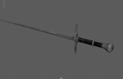 西方骑士剑,中世纪武器,者之剑