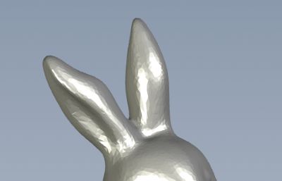 兔子stl 3D打印模型
