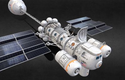 太空移民 科幻空间站,宇宙飞船,太空飞船