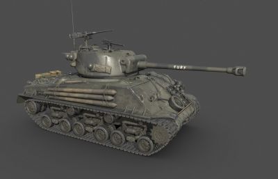 FURY狂怒坦克,M4谢尔曼坦克
