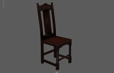 中式古董椅子,靠背椅子