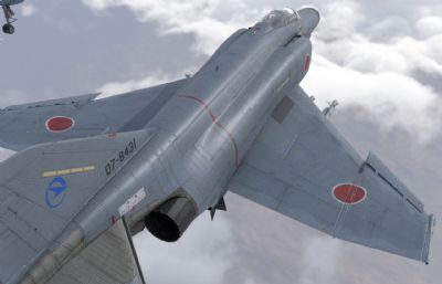 日本F4EJkai白尾鸠战斗机5套飞机涂装