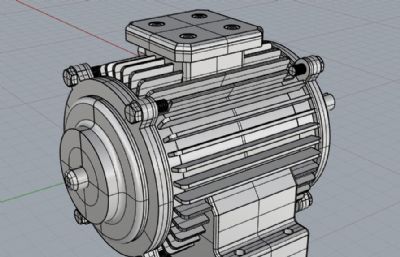 电机,马达rhino模型