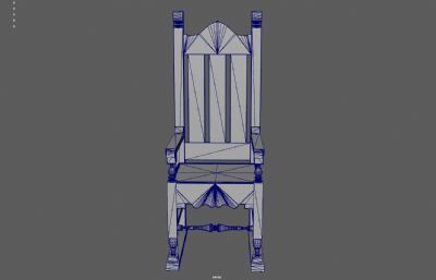 哥特式椅子,中世纪椅子