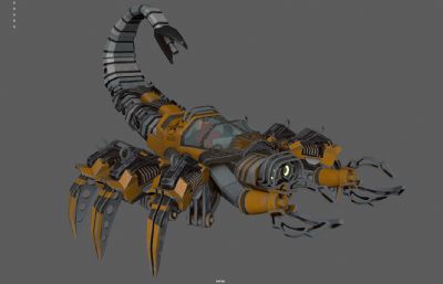 仿生机器蝎子,蝎子战甲