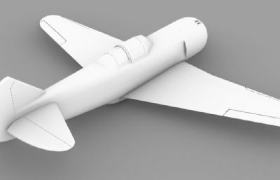 小飞机rhino模型