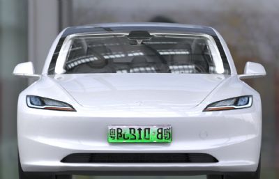 特斯拉model3新能源汽车3