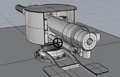 大炮rhino模型