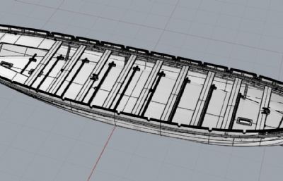rhino小船模型