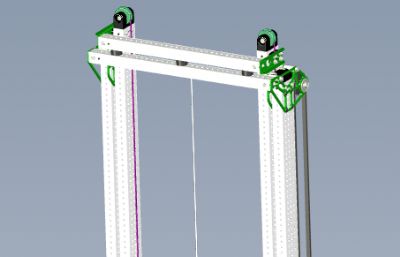 solidworks升降结构,升降机