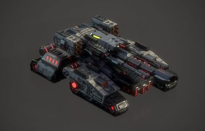 科幻游戏坦克,装甲车,多地形战车