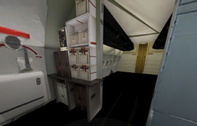 波音737-300民航客机,带驾驶室,24种涂装