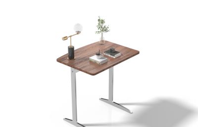 现代轻奢书桌,课桌3dmax模型