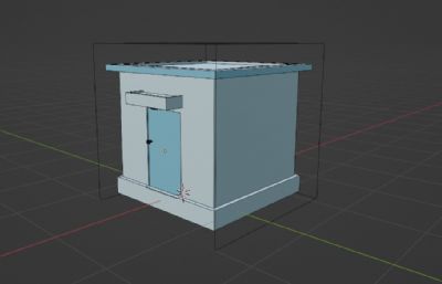 blender小房子建筑
